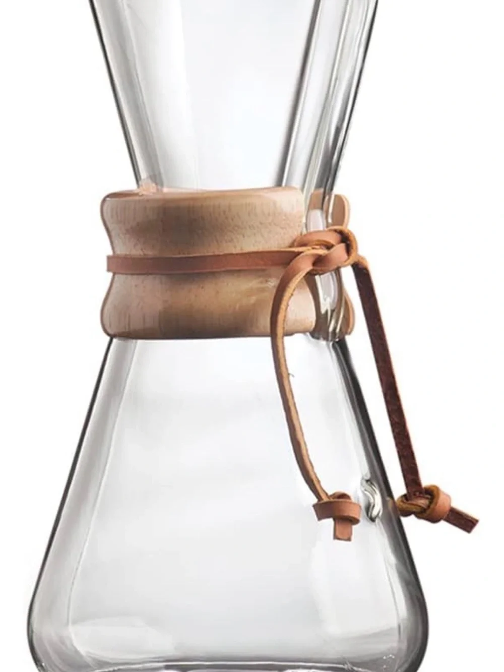 Chemex 3-Cup Classic Glass Pour Over Coffeemaker